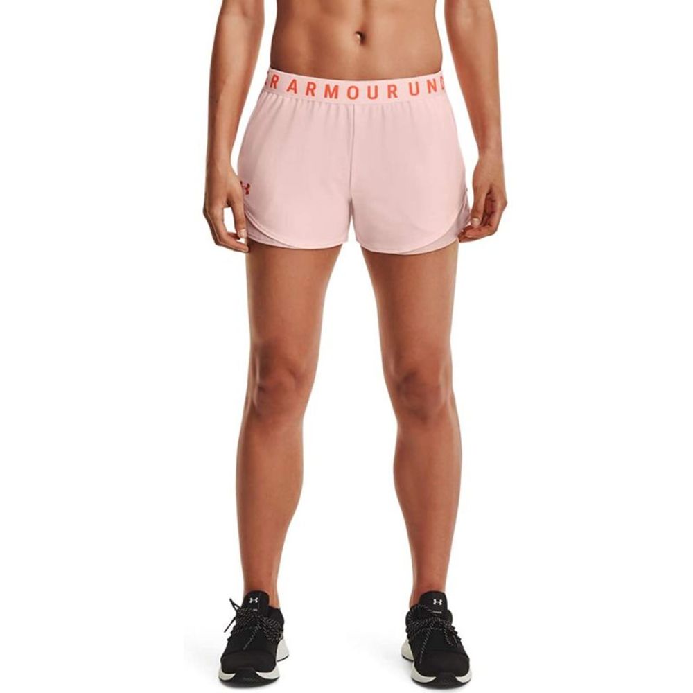 Under Armour Athletic Shorts Orange XS